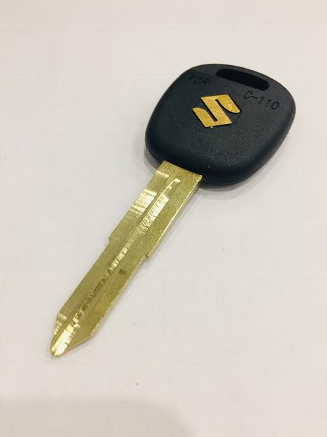 Заготовка автомобильного ключа без чипа С-111L фото 1