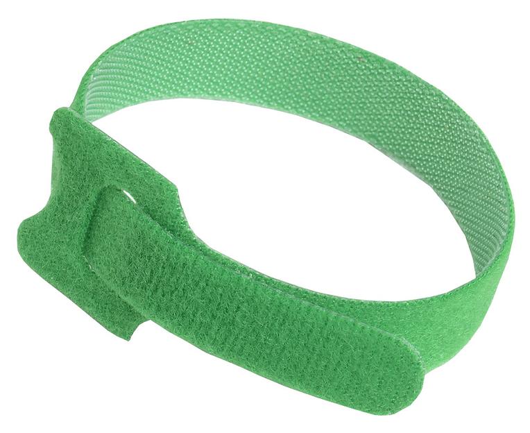 Хомут-липучка ITK HKVG-W14-L135 135x14мм (упак:100шт) полиамид внешний (-40/+80) зеленый фото 1