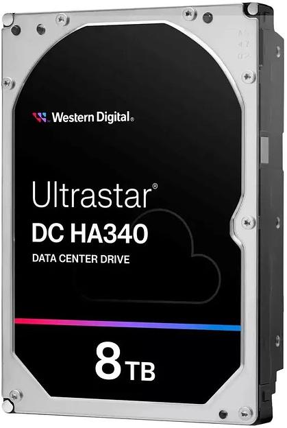 Жесткий диск HDD WD SATA Server 8Tb Ultrastar DC HA340 7200 6Gb/s 256MB 1 year warranty (replacement HUS728T8TALE6L4, HUH721008ALE604) фото 3