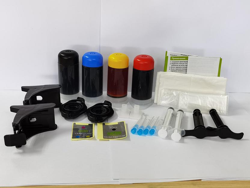 Заправочный набор Cactus CS-RK-3YM60-61 №305 многоцветный 4x30мл для HP DeskJet 2710/2120/2721/2722 фото 2