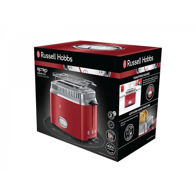 Тостер  Russell Hobbs  21680-56 Красный фото 3