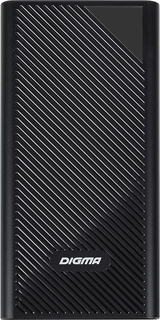 Мобильный аккумулятор Digma Power Delivery DGP-30000-4U 30000mAh 3A QC PD 22.5W 4xUSB черный (DGP-30000-4U-B) фото 2
