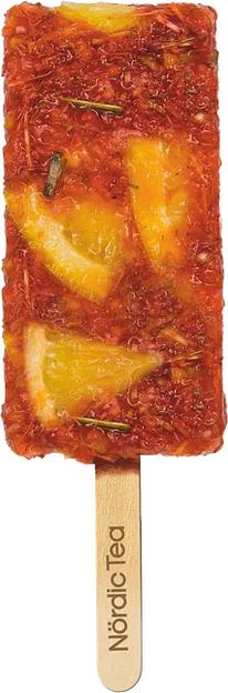 Напиток замороженный северный чай Nördic Tea с апельсином, лемонграссом и клубникой, 50 г ОПТ фото 3