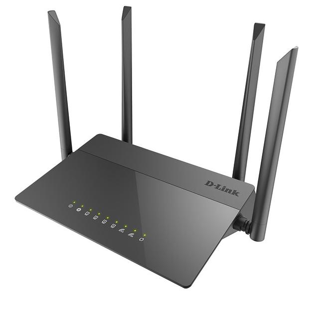 Роутер беспроводной D-Link DIR-841 (DIR-841/RU/A1A) AC1200 10/100/1000BASE-TX черный фото 1