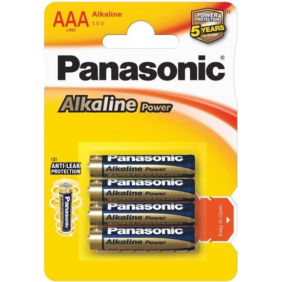 Батарейка Panasonic LR03 Alkaline Power BL*4 ОПТ фото 1