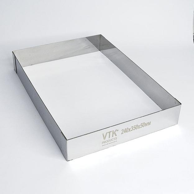 Форма для выпечки и заморозки Прямоугольник 240х350 мм высота 50 мм фото 2