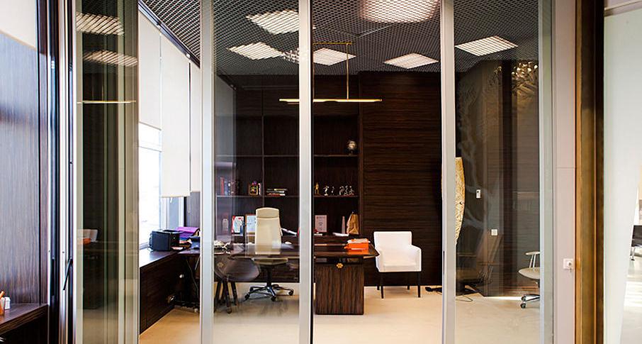 Раздвижные стеклянные перегородки NAYADA SmartWall WG5 под заказ фото 3