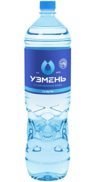 Вода питьевая «Узмень» газированная 1,5 л ОПТ фото 1