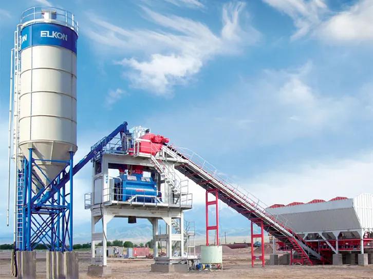 Стационарный бетонный завод ELKOMIX 135 фото 2