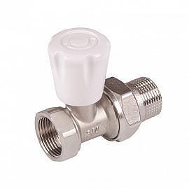 Терморегулирующий клапан ручной RV прямой, Ду15, HР-BP 1/2" SANEXT фото 1