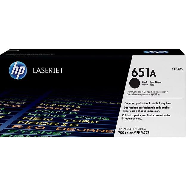 Тонер-картридж HP 651A Black Original LaserJet Toner Cartridge (CE340A) фото 1