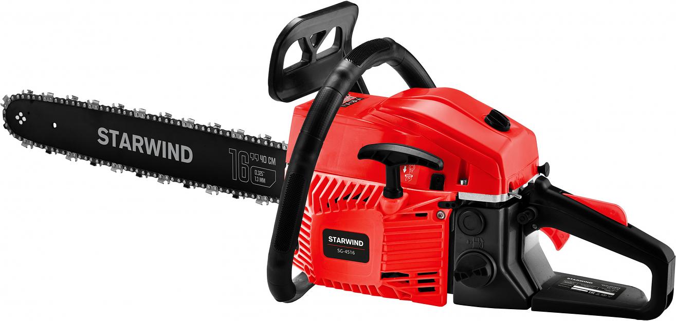 Бензопила Starwind SG-4516 2200Вт 3л.с. дл.шины:16" (40cm) фото 1