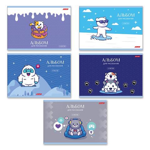 Альбом для рисования, А4, 8л., на скобе, 100 г/м2, Чудо-малыши, SVETOCH 8АЛСК4_1_3_9 фото 1