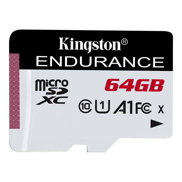 Флеш карта microSDXC 64Gb Class10 Kingston SDCE/64GB High Endurance w/o adapter фото 1