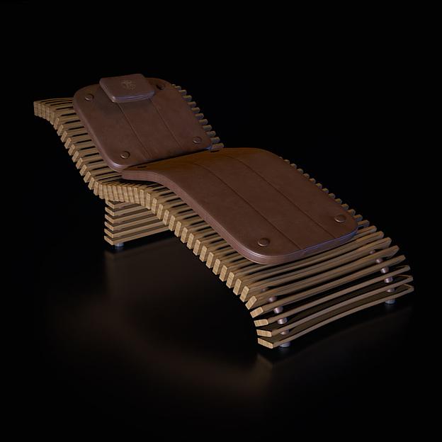 Шезлонг из дерева, Тик, опт фото 1