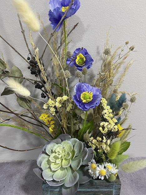 Букет из сухоцветов 30 см код 119620554 ОПТ фото 2