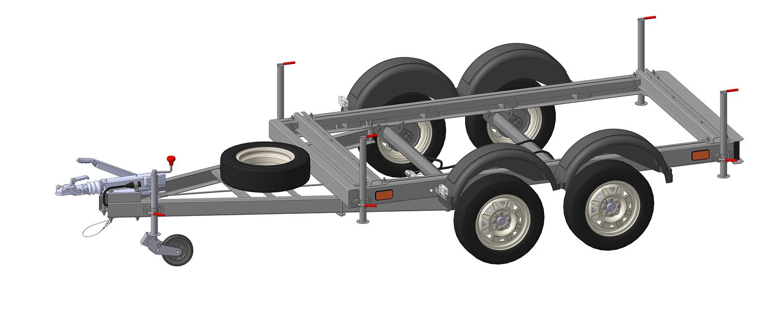 Прицеп для оборудования кр2211-2614 фото 2