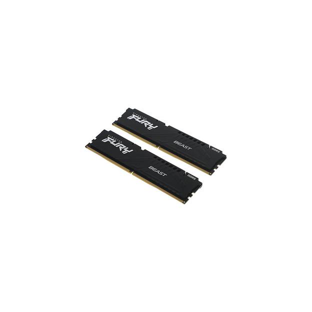 Оперативная память Kingston Fury Beast Black Expo KF552C36BBEK2-32 DDR5 - 2x 16ГБ 5200МГц, DIMM, Black, Ret фото 1