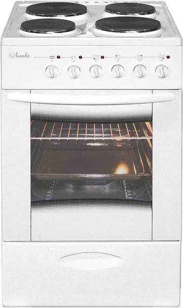 Плита Электрическая Лысьва ЭП 411 МС белый эмаль (стеклянная крышка) фото 1