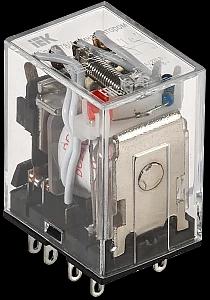 Реле промежуточное 24В DC 4пк 3A РЭК78/4 с индикацией (RRP20-4-03-024D-LED) IEK RRP20-4-03-024D-LED, 1 шт фото 1
