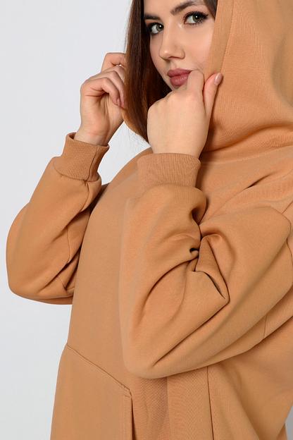 Женский джемпер Style Magro «Oversize», бежевый, опт фото 6