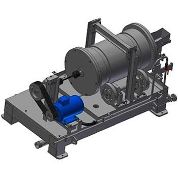 Горизонтальная роликовая центробежная литейная машина (ЦЛМ). фото 1