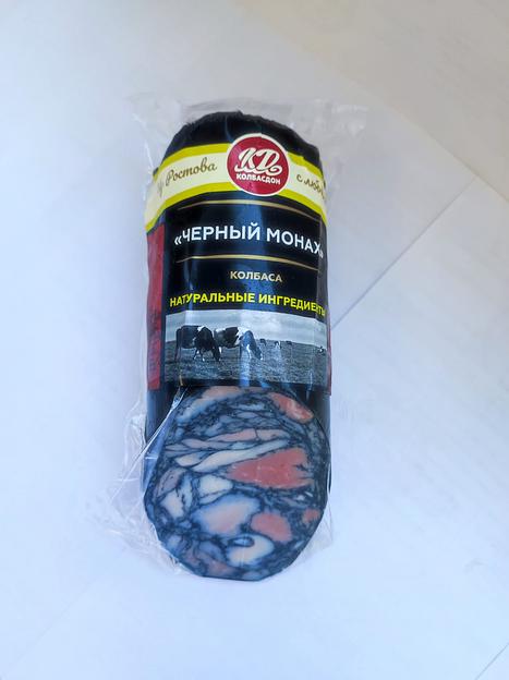 Колбаса «Чёрный монах» п/к в/у ТМ «КолбасДон» фото 1