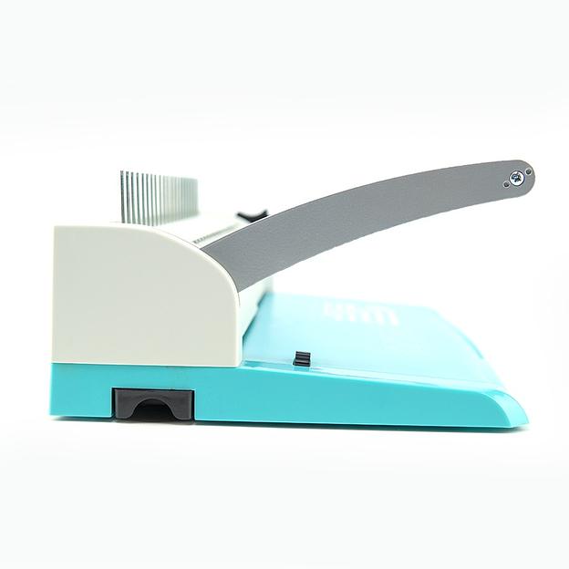 Переплетчик ГЕЛЕОС БП-13+ бирюзово-белый на пластиковую пружину Гелеос БП-13+ бирюзово-белый (БП13пбб) фото 5