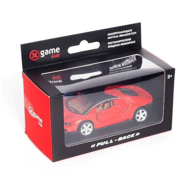 Металлическая машинка X-GAME 43740R фото 3
