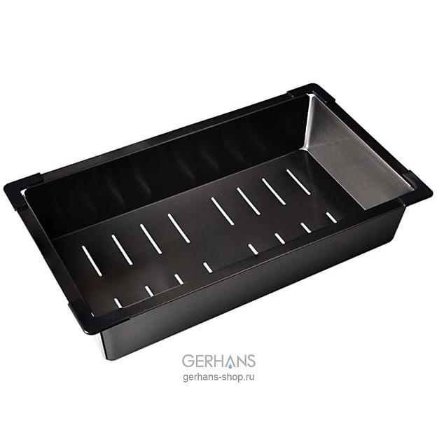 Коландер GERHANS графит (для моек 35050B,36050B,37851B) фото 1