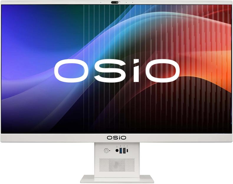 Моноблок Osio BaseLine B240i-018w 23.8" Full HD i5 1235U (1.3) 16Gb SSD512Gb без ОС WiFi BT 84W Cam белый 1920x1080 (RUS) фото 1