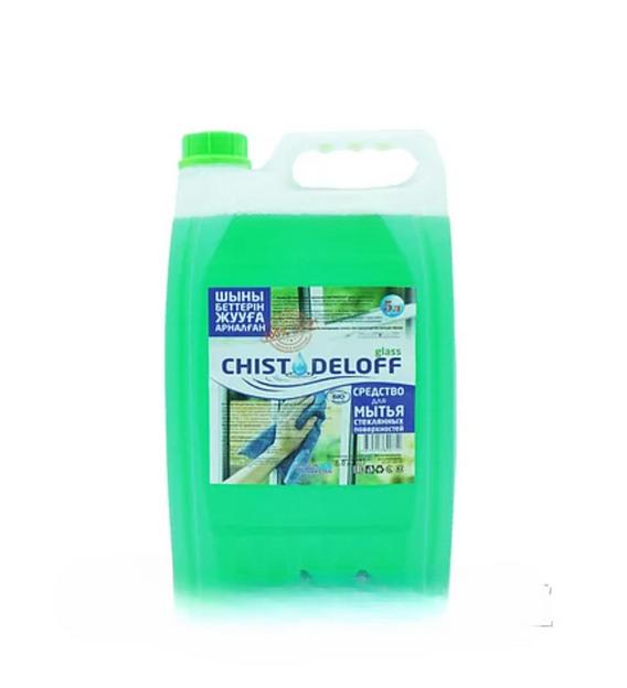 Средство для мытья стеклянных поверхностей Chistodeloff Econom, 5 л ОПТ фото 1
