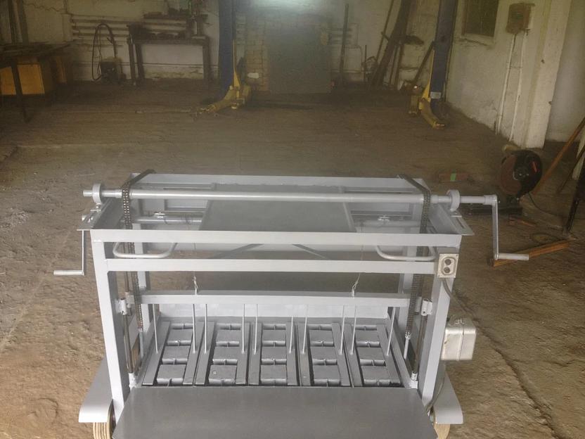 Шлакоблочный станок на 5 блоков стационарный Балхаш фото 5