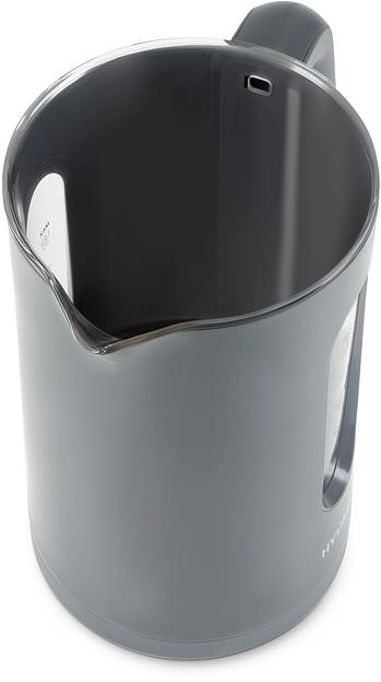 Чайник электрический Hyundai HYK-G4508 1.5л. 1700Вт серый/прозрачный корпус: стекло фото 6