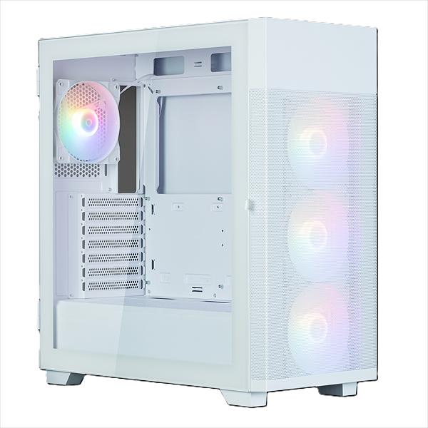 Корпус ZALMAN S5 NEO, ATX, WHITE, WINDOW, 2xCOMBO (3.5" or 2.5"), 4x2.5", 1xUSB2.0, 1xUSB3.1, FRONT 3x120mm FRGB, REAR 1x120mm FRGB фото 2