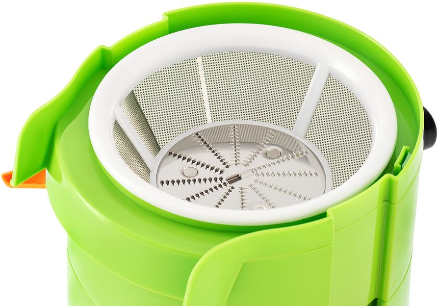 Соковыжималка центробежная Starwind SJ2236 500Вт рез.сок.:400мл. зеленый/белый фото 10