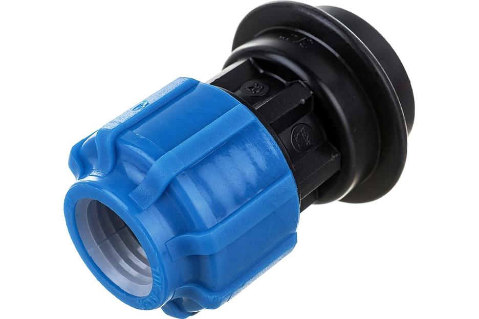 Муфта ПНД компрессионная ВР 25x3/4' фото 2