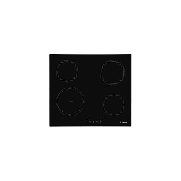 Индукционная варочная поверхность Hansa BHI683200, конфорок: 4 шт., стеклокерамика, независимая, черный фото 1