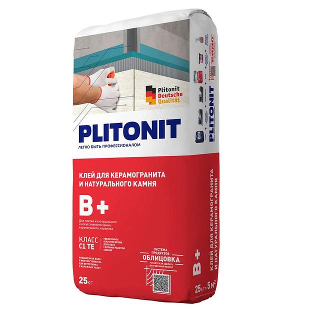 Клей для плитки Plitonit B+ С1ТЕ, 25 кг фото 3