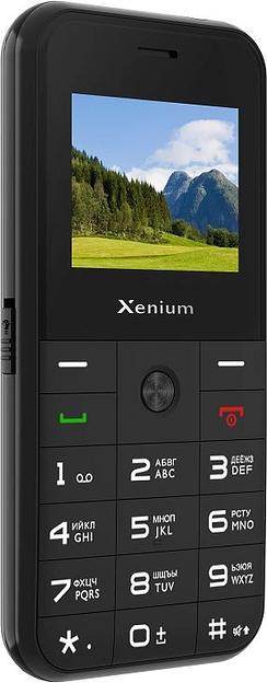 Мобильный телефон Xenium X718 черный моноблок 2Sim 1.77" 128x160 Spreadtrum ThreadX RTOS 0.3Mpix GSM900/1800 MP3 фото 6