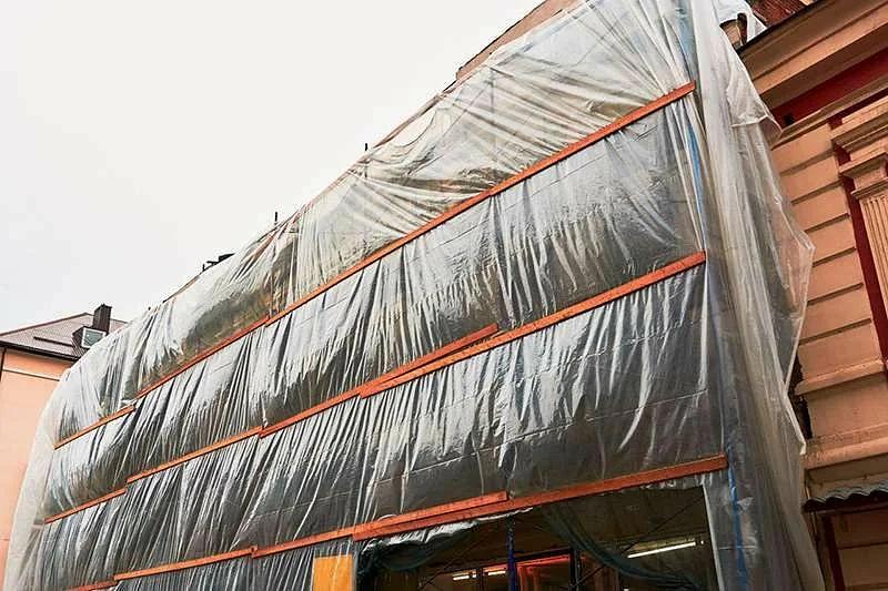 Пленка полиэтиленовая укрывная 150 микрон ОПТ фото 3