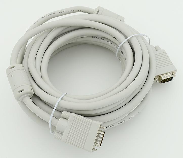 Кабель CABLE10 DB15 (m) DB15 (m) 10м феррит.кольца фото 1