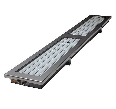 Светильники светодиодные пожаробезопасные накладные/подвесные с закалённым стеклом ARN-208L-40-IP65-INOX фото 2