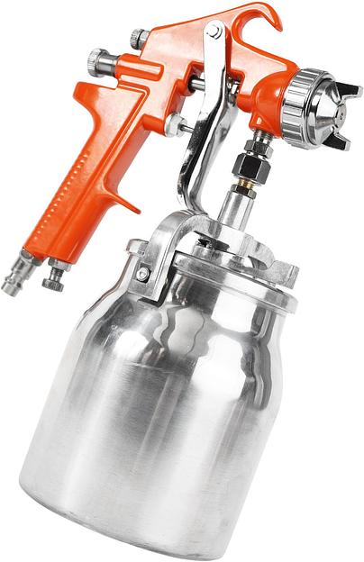Краскораспылитель Patriot HVLP 1.8B 100л/мин соп.:1.8мм бак:1л фото 2