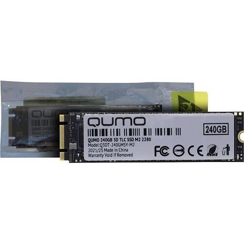 QUMO M.2 SSD 240GB QM Novation Q3DT-240GMSY-M2 фото 1