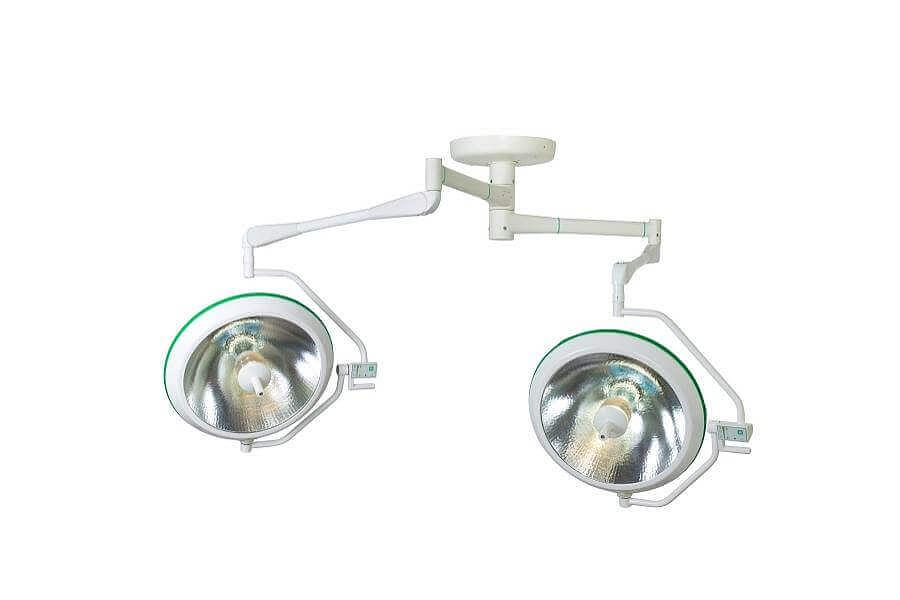 Хирургический потолочный двухблочный светильник Аксима 720/720 фото 1