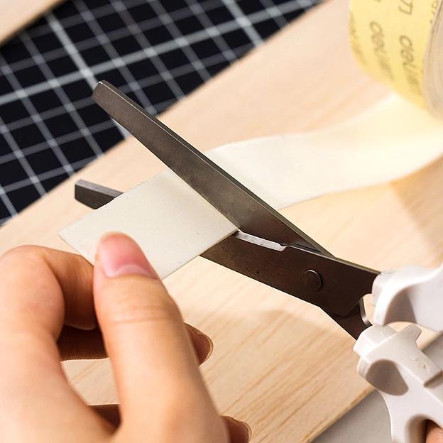 Клейкая лента монтажная Deli EA368 бежевый шир.24мм дл.4.57м двухсторонняя (упак.:1шт) фото 4