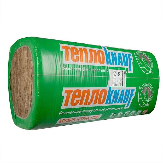Минеральный утеплитель ТеплоKNAUF «Для коттеджа» 1230×610×100 мм, 8 шт/уп фото 1