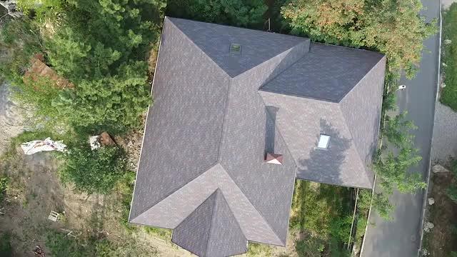 Гибкая черепица Döcke PIE Premium «Цюрих» изюм опт фото 10