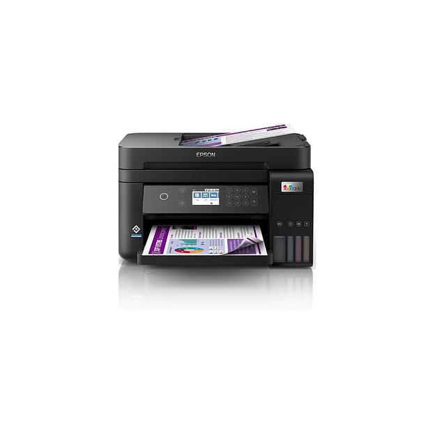 МФУ струйный Epson L6270 цветная печать, A4, с СНПЧ цвет черный [c11cj61507/61407/64407] фото 1